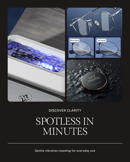Off Memo eyeglass & jewelry cleaner - spotless in minutes