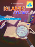 Front cover of Islamic Studies Teacher's Manual, Level 1, a full-color lesson-plan guide by Olayn Islamic Foundation
